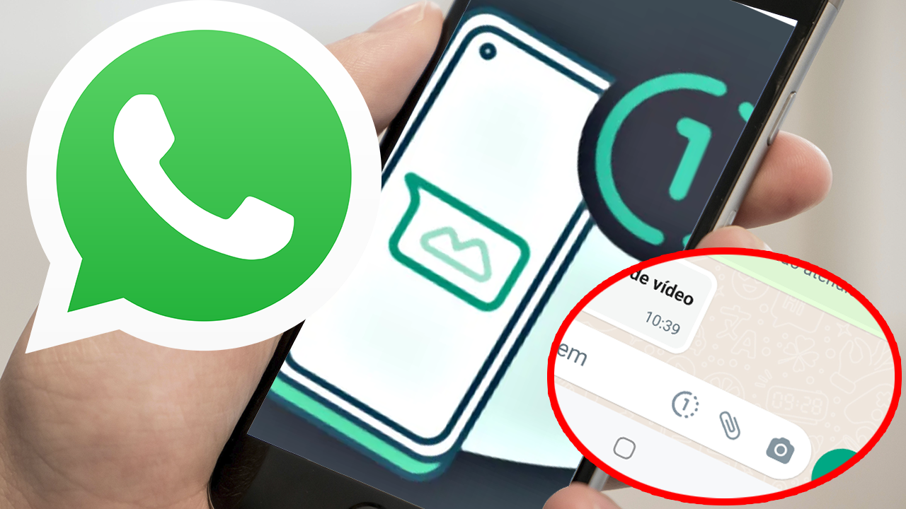 Como funcionar o modo visualização única do WhatsApp